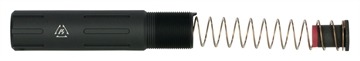 Picture of Strike Industries AR SHORT PISTOL RECEIVER EXTENSION BUFFER TUBE BLACK SI-AR-SPRE-SLICK-BK ARSPRESLICKBK