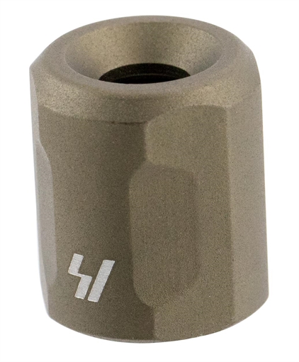 Picture of Strike Barrel Thread Protector 223 Rem/5.56x45mm NATO AR Platform Flat Dark Earth Aluminum 1/2"-28 tpi BCTPFDE