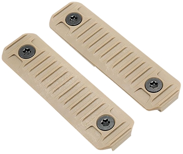 Picture of Strike Industries AR-CM-COVER-L-FDE Cable Management Cover Long 3.14"L Flat Dark Earth Polymer for M-Lok ARCMCOVERLFDE
