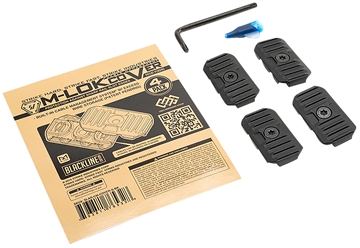 Picture of Strike Industries AR-CM-COVER-S-BK Cable Management Cover Short 1.57"L Black Polymer for M-Lok ARCMCOVERSBK
