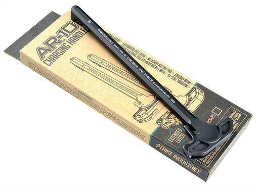 Picture of Strike Industries Extended Latch Charging Handle AR-10 Black Anodized Aluminum ARCHEL308BK