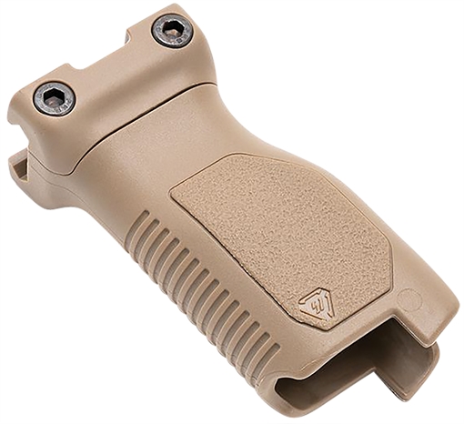 Picture of Strike Industries Angled Vertical Grip Long Flat Dark Earth Polymer with Cable Management Storage for M-LOK Rail ARCMAGLFDE