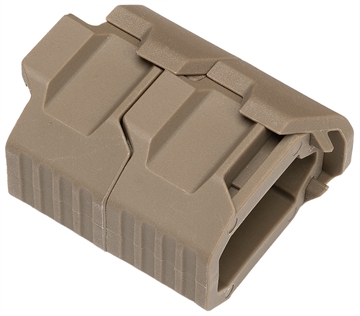 Picture of Strike Industries STACKED ANGLED GRIP EXTENSION IN FDE SI-AR-CMS-SAF-EXT-FDE ARCMSSAFEXTFDE