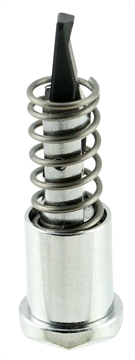 Picture of Strike Industries AR Forward Assist Chrome Anodized Steel Fits AR-15/M16 ARFACC