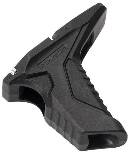Picture of Strike Industries LINK ANGLED HANDSTOP WITH CABLE MANAGEMENT SYSTEM BLK SI-AR-HSFG-BK ARHSFGBK