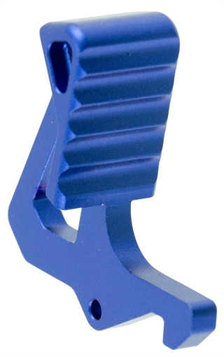 Picture of Strike Industries Charging Handle Extended Latch Blue Anodized Aluminum AR-Platform ARLATCHBLU