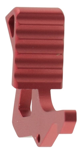 Picture of Strike Industries Charging Handle Extended Latch Red Aluminum AR-Platform ARLATCHRED