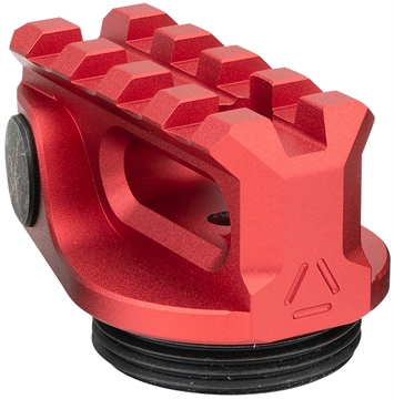 Picture of Strike Industries Picatinny Stock Adapter Red Anodized for AR-Platform ARPSARED