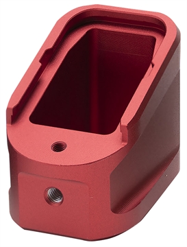 Picture of Strike Industries Extended Mag Plate Fits Glock G17 Fits Glock G22 Red 6061 T-6 Aluminum EMPALG17RED