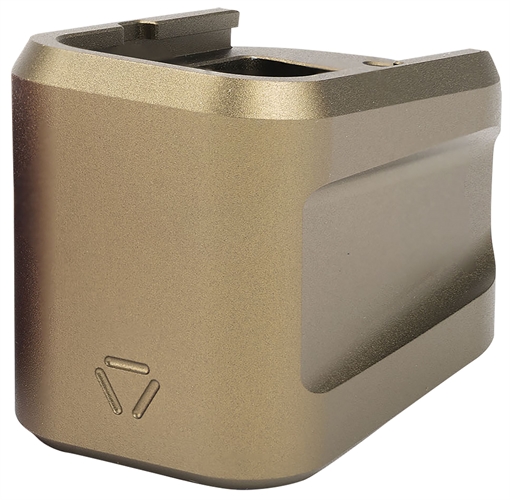 Picture of Strike Industries Mag Extension, Extended Aluminum Mag Plate, Flat Dark Earth, Fits Glock 19 SI-EMP-AL-G19-FDE EMPALG19FDE