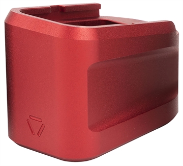 Picture of Strike Industries Extended Mag Plate Fits Glock G19 Red 6061 T-6 Aluminum EMPALG19RED