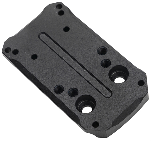 Picture of Strike Industries LITESLIDE for G43 MRDS Adaptor Plate Black Glock Gen 3-5 43/43X/48 G43RMR