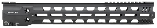 Picture of Strike Industries GRIDLOK-416-FD-16 GridLok Full Duty With Quick Detach System 16"L 1.57"D M-LOK Black Aluminum for HK 416, HK MR556, M27 IAR GRIDLOK416FD16