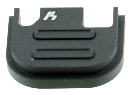Picture of Strike Industries V2 Slide Cover Plate Compatible w/Glock Gen1-4 Black Anodized Aluminum GSPV2BK