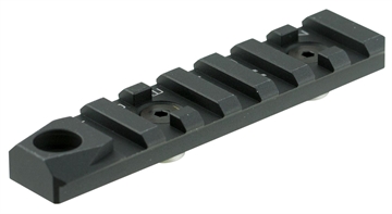 Picture of Strike Industries MLOK LINK Rail Section QD-7 Slots Black Anodized LINKRS7QD