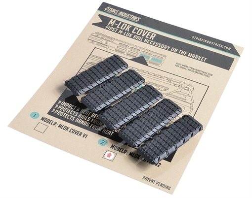 Picture of STRIKE INDUSTRIES 5pcs MLOK-Cover -V2 SI-MLOK-Cover-V2-BK MLOKCOVERV