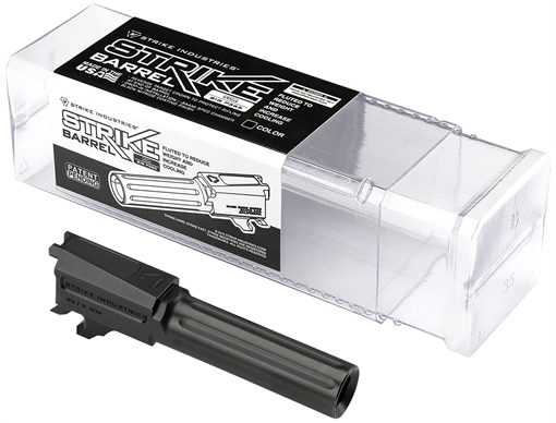 Picture of Strike Industries P365-BARREL Replacement Barrel 9mm Luger 3.10" Fluted Black Nitride for Sig P365 P365BARREL