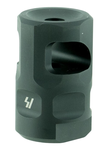 Picture of Strike Industries Sail Comp Black Steel with 1/2"-28 tpi Threads, 1.57" OAL & 0.26" Diameter for 223 Rem, 5.56x45mm NATO AR-Platform SAILCOMP