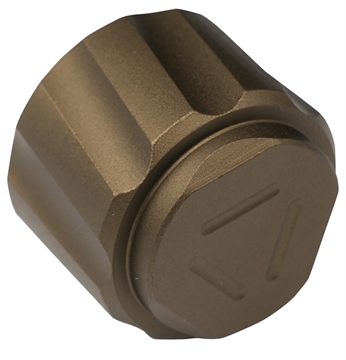 Picture of Strike Industries Magazine Follower Strike 12 Gauge Flat Dark Earth Aluminum SGMAGFOLLOWER12FDE