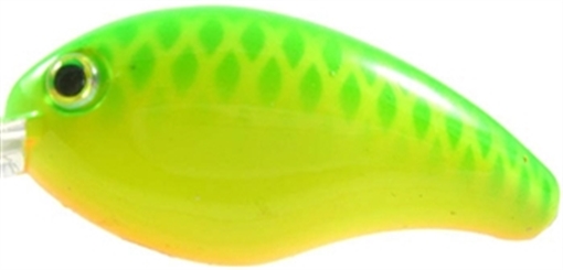 Picture of STRIKE KING LURES BITSY MINO 1/8 1.25" GRN/CHT HCBPM-509
