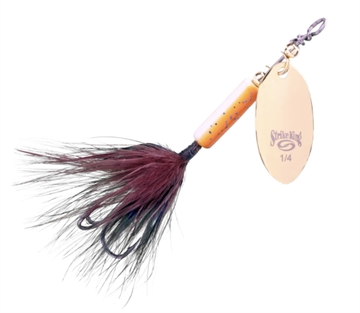 Picture of STRIKE KING LURES BITSY SPINNER 1/4 OZ ROOTBEER BSPN14-563