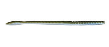 Picture of STRIKE KING LURES BULL WORM 8" OPT MOON JUICE 5PK BW8-850