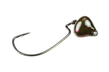 Picture of STRIKE KING LURES JOINTED STRUCTURE HEAD 1/2 GREEN PUMPKIN 2PK JSH12-46
