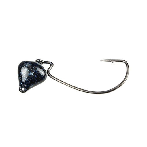 Picture of STRIKE KING LURES JOINTED STRUCTURE HEAD 3/8OZ BLACK BLUE JSH38-2