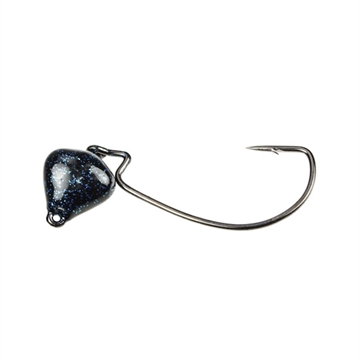 Picture of STRIKE KING LURES JOINTED STRUCTURE HEAD 3/8OZ BLACK BLUE JSH38-2