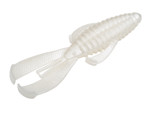 Picture of STRIKE KING LURES RAGE BUG 3.38" PEARL 8PK RGMSBUG-84