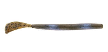 Picture of STRIKE KING LURES RAGE CUT-R-WORM 7" BLUE CRAW 6PK RGCUT7-108