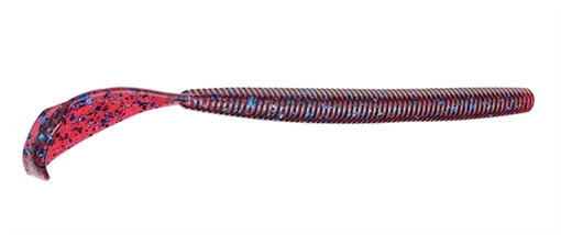Picture of STRIKE KING LURES RAGE CUT-R-WORM 7" PLUM 6PK RGCUT7-7