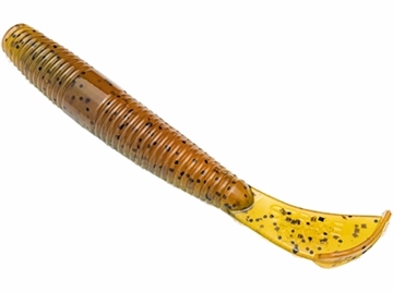 Picture of STRIKE KING LURES RAGE NED CUT-R WORM DIRT 9PK RGNCUTR-103