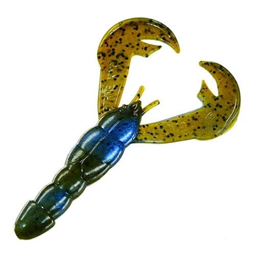 Picture of STRIKE KING LURES RAGE TAIL CRAW BLUE CRAW 7PK RGCRW-108