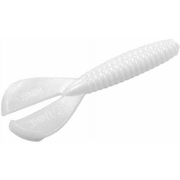 Picture of STRIKE KING LURES RAGE TWIN TAIL MENACE GRUB PEARL 8PK RGTTMG-84