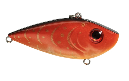 Picture of STRIKE KING LURES RED EYED SHAD 3/8 OZ SAM RAYBURN RED CRAW REYESD38-451