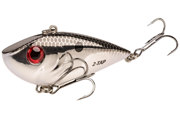 Picture of STRIKE KING LURES RED EYED SHAD TUNGSTEN 2 TAP CHROME BLACK REYESDTT12-402