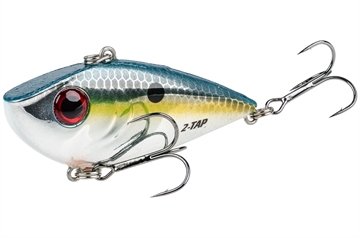 Picture of STRIKE KING LURES RED EYED SHAD TUNGSTEN 2 TAP CHROME SEXY SHAD REYESDTT12-514
