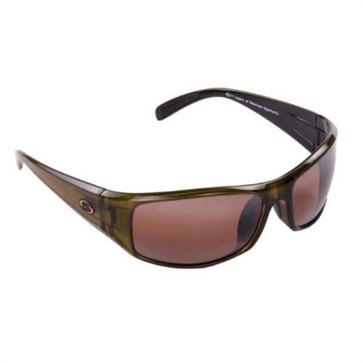 Picture of STRIKE KING LURES S11 OPTICS OKEECHOBEE CLEAR GOLD MET FRAME DAB AMBER LENS SG-S1162