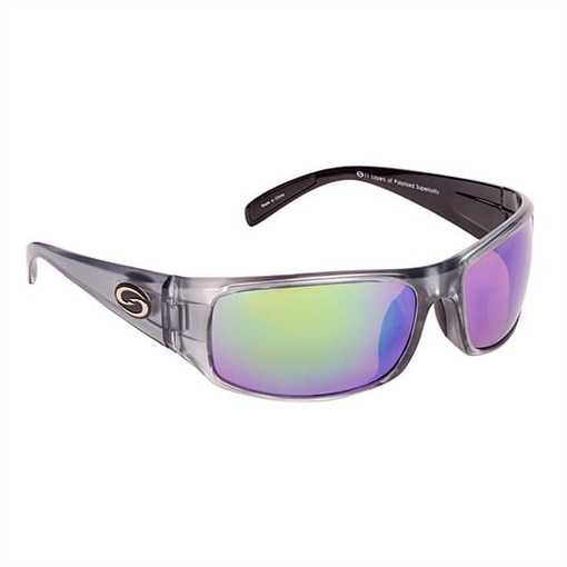 Picture of STRIKE KING LURES S11 OPTICS OKEECHOBEE CLEAR GRY MET FRAME GRN MIRROR LENS SG-S11582