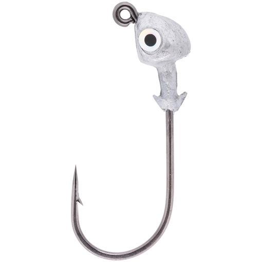 Picture of STRIKE KING LURES SALTWATER FLATS JIG HEAD CLEAR COATED FJH14-U
