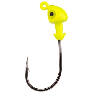 Picture of STRIKE KING LURES SALTWATER FLATS JIG HEAD CHARTREUSE FJH14-801