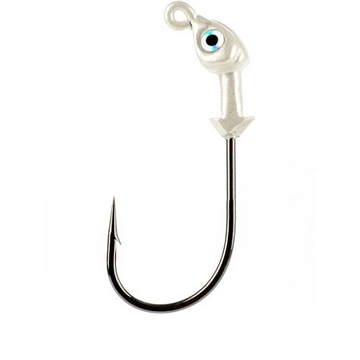 Picture of STRIKE KING LURES SALTWATER FLATS JIG HEAD PEARL FJH18-844