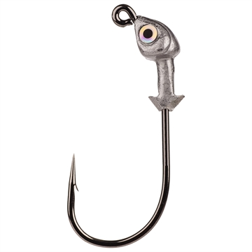 Picture of STRIKE KING LURES SALTWATER FLATS JIG HEAD CLEAR COATED FJH18-U