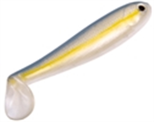 Picture of STRIKE KING LURES SHADALICIOUS 4.5" CLEAR SXY SHAD SHDLC4.5-500