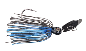 Picture of STRIKE KING LURES THUNDER CRICKET 3/8OZ BLACK/BLUE TCVSJ38-2