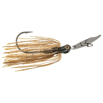 Picture of STRIKE KING LURES THUNDER CRICKET 3/8OZ GRN PUMPKN TCVSJ38-465