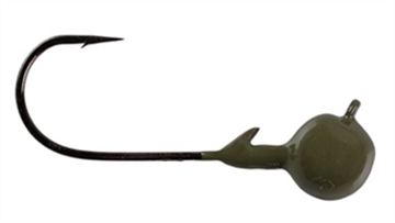 Picture of STRIKE KING LURES TOUR GRADE JIG HEAD 1/4OZ BLACK 3PK TGSH14-1