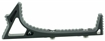 Picture of Strike Industries Link Curved Foregrip, Black, Fits MLOK and Keymod SI-LINK-CFG-BK LINKCFGBK