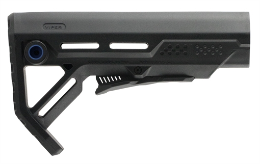Picture of Strike MOD1 Mil-Spec Black with Blue Accent Synthetic for AR-15, M16 STRIKEESMOD1BKBLU